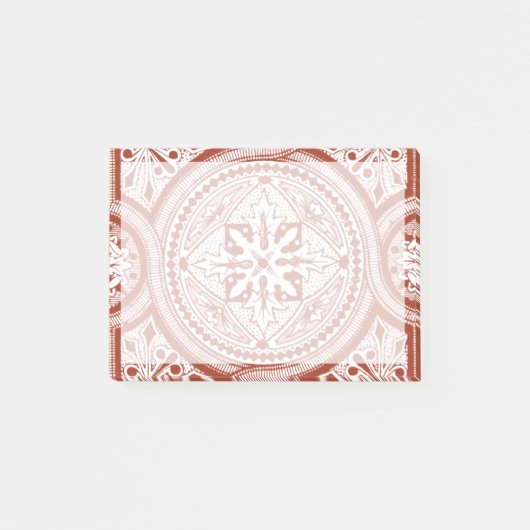 Cinnabar Woodblock IV Post-it® Notes (Voorkant)