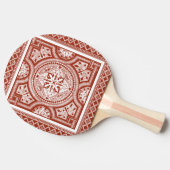 Cinnabar Woodblock IV Tafeltennisbatje (Zijkant)