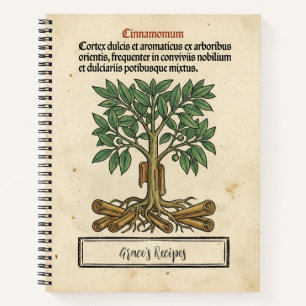 Cinnamologus Nest: Kaneel Middeleeuws Recept Notitieboek
