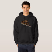 Cinnamon Ball Python Hoodie (Voorkant volledig)
