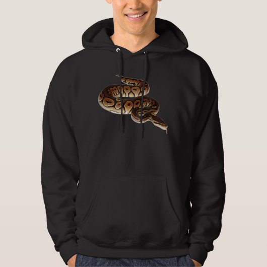 Cinnamon Ball Python Hoodie (Voorkant)