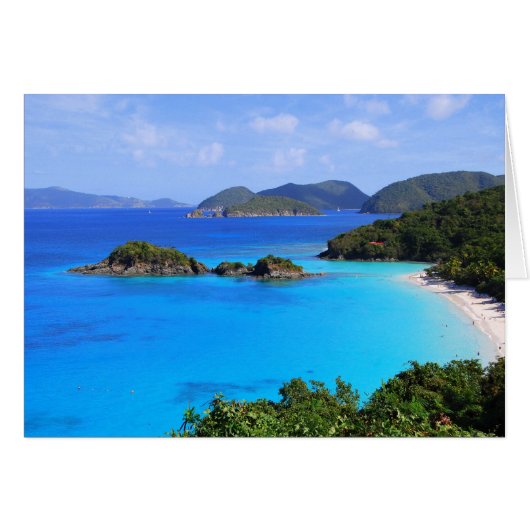 Cinnamon Bay Beach, St. John, Îles Vierges américa (Devant horizontal)