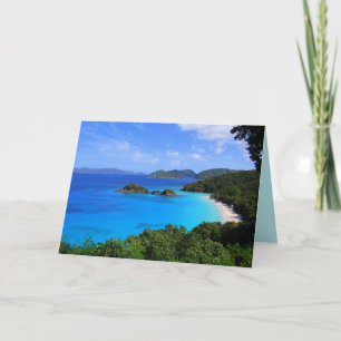 Cinnamon Bay Panorama, St. John, Verenigde Staten Kaart