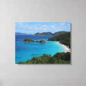 Cinnamon Bay, St. John, Amerikaanse Maagdeneilande Canvas Afdruk (Voorkant)