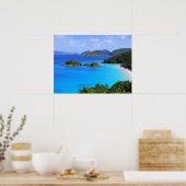 Cinnamon Bay St. John, Amerikaanse Maagdeneilanden Poster (Keuken)