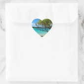 Cinnamon Bay St. John Heart Sticker (Tas)