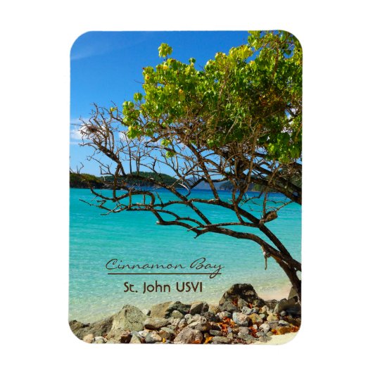 Cinnamon Bay St. John USVI Flexi Magnet Magneet (Verticaal)