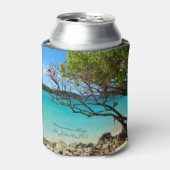 Cinnamon Bay St. John USVI gepersonaliseerde Koelb Blikjeskoeler (Blikje Voorkant)