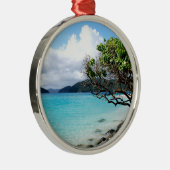 Cinnamon Bay (St. Thomas, USVI) Metalen Ornament (Rechts)