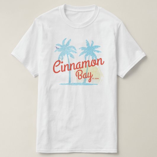 Cinnamon Bay USVI  badpakken T-shirt (Design voorkant)