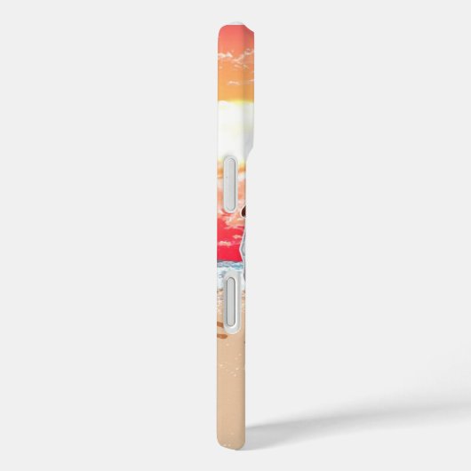 Cinnamon Beach coque iphone (Verso / Droite)