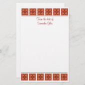 Cinnamon Briefpapier (Voorkant / Achterkant)