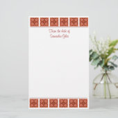 Cinnamon Briefpapier (Staand voorkant)