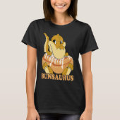 Cinnamon Bun Dinosaur Sweet Pastry Dino Cinnamon R T-shirt (Voorkant)