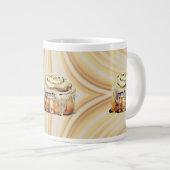 Cinnamon Bun Mornings Jumbo Mok 20 oz (Voorkant rechts)