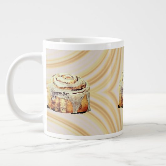 Cinnamon Bun Mornings Jumbo Mok 20 oz (Links)
