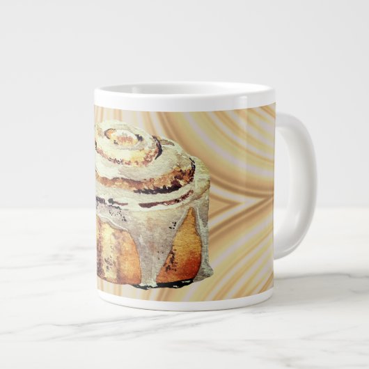 Cinnamon Bun Mornings Jumbo Mug 20 oz (Devant droit)