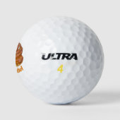 Cinnamon Bun Roll Model Golfballen (Logo)