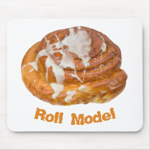 Cinnamon Bun Roll Model Muismat