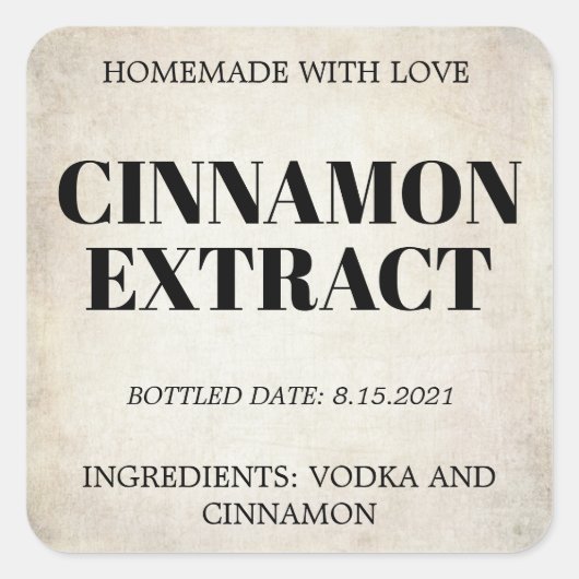  cinnamon Extract Label AF_01sqBK (Voorkant)