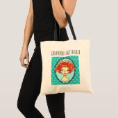 Cinnamon Frizz Design Logo Canvas tas (Voorkant (product))