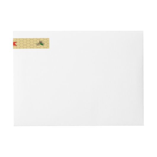 Cinnamon Infused Honey Jar Light Amber Dekellabel (Voorkant)