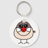 cinnamon Java sparrow Sleutelhanger (Voorkant)