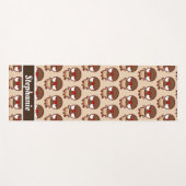 Cinnamon Java Sparrow Yogamat (Voorkant (horizontaal))