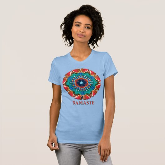 Cinnamon Namaste Kaleidoscope T-shirt (Voorkant volledig)