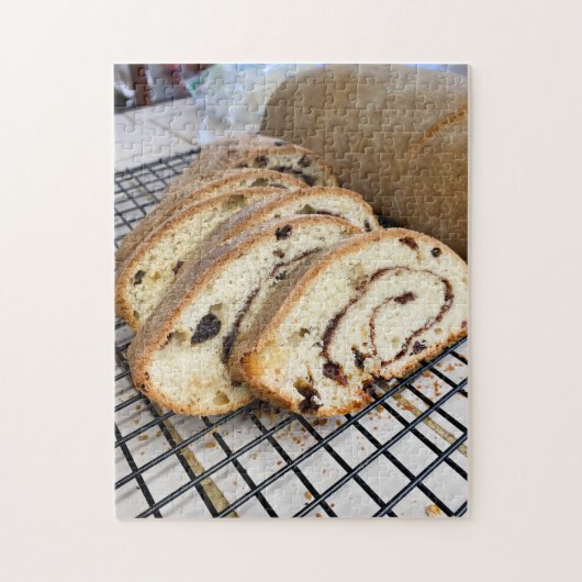 Cinnamon Raisin Bread Food Legpuzzel (Verticaal)