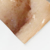 Cinnamon Roll Bliss Fleece Deken (Hoek)