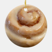 Cinnamon Roll Bliss Keramisch Ornament (Achterkant)
