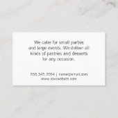 Cinnamon Roll | Mengmachine Visitekaartje (Achterkant)