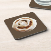 Cinnamon Roll met Icing Bier Onderzetter (Linkerzijde)
