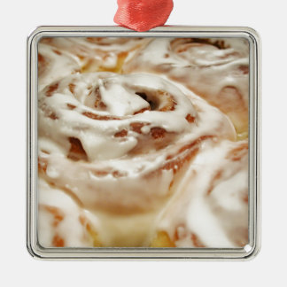 Cinnamon Roll Metalen Ornament