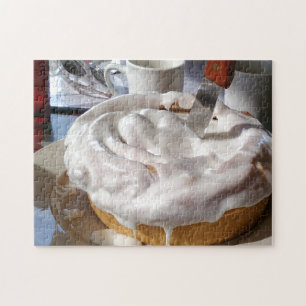 Cinnamon Roll Snack Dessert Food Creative Legpuzzel