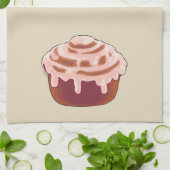 Cinnamon Roll Theedoek (Gevouwen)