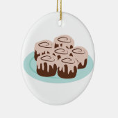 Cinnamon Rolls Keramisch Ornament (Rechts)