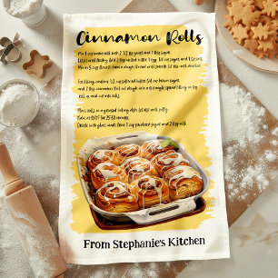 Cinnamon Rolls Recept Persoonlijk Theedoek