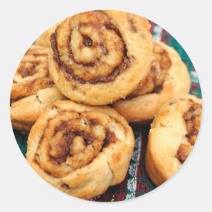 Cinnamon Rolls Ronde Sticker