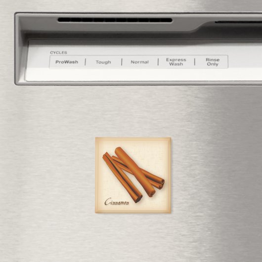 Cinnamon Spice Magnet Magneet (Insitu (Vaatwasser))