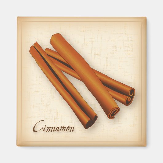Cinnamon Spice Magnet Magneet (Voorkant)