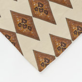 Cinnamon Spice Sugar Sand Tart Kerstkoekje Fleece Deken (Hoek)