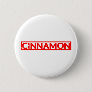 Cinnamon Stamp Ronde Button 5,7 Cm