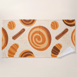 Cinnamon Swirls Handdoek – Warm & Zoet Gezellig Se