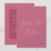 Cinnamon Valentine Save The Date (Devant / Derrière)