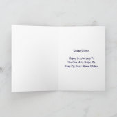 Cinq ans sous l'eau drôle carte d'anniversaire (Intérieur)