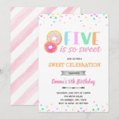 Cinq est une invitation de glace si douce (Devant / Derrière)