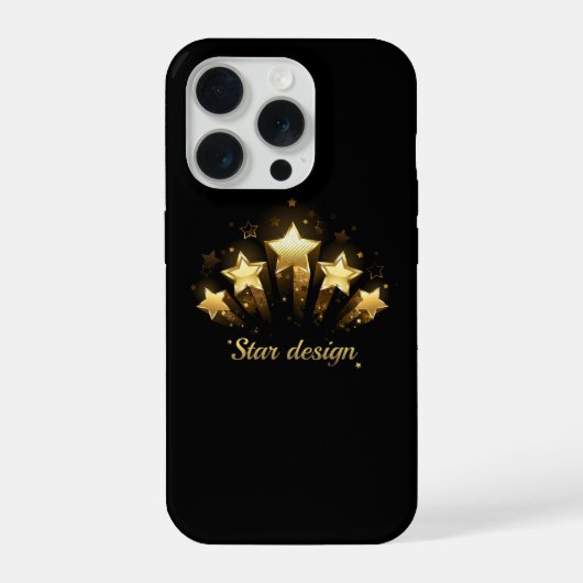 Cinq étoiles d'or en noir (Verso)