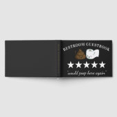 Cinq étoiles | Livre d'invité de la salle de bain  (Complet)